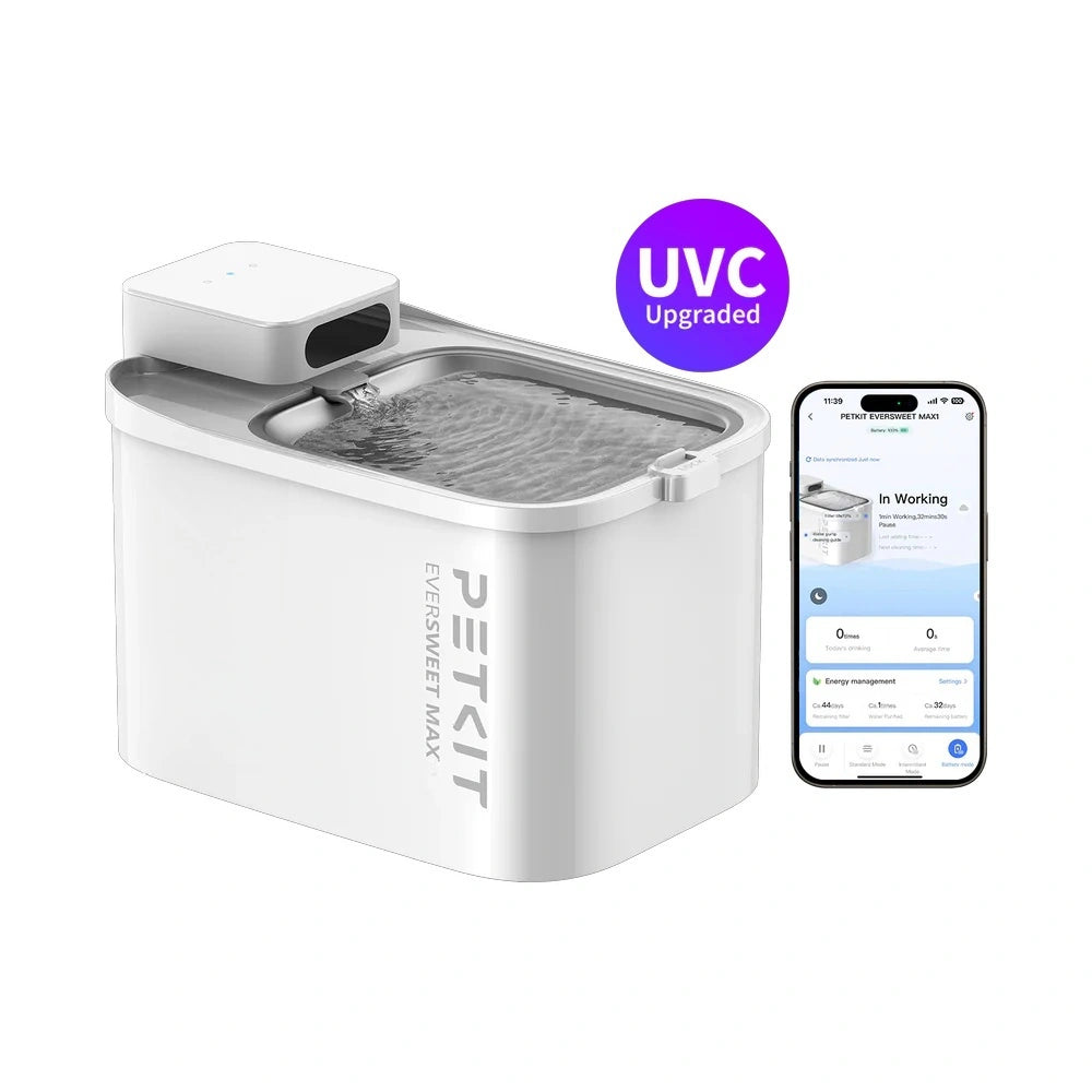 EverSweet Max (kabelloser) Trinkbrunnen für Haustiere