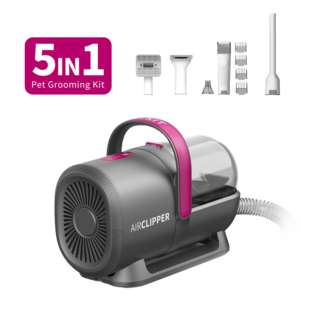 FurWaker 5-in-1 Pet Grooming Kit – AirClipper System
