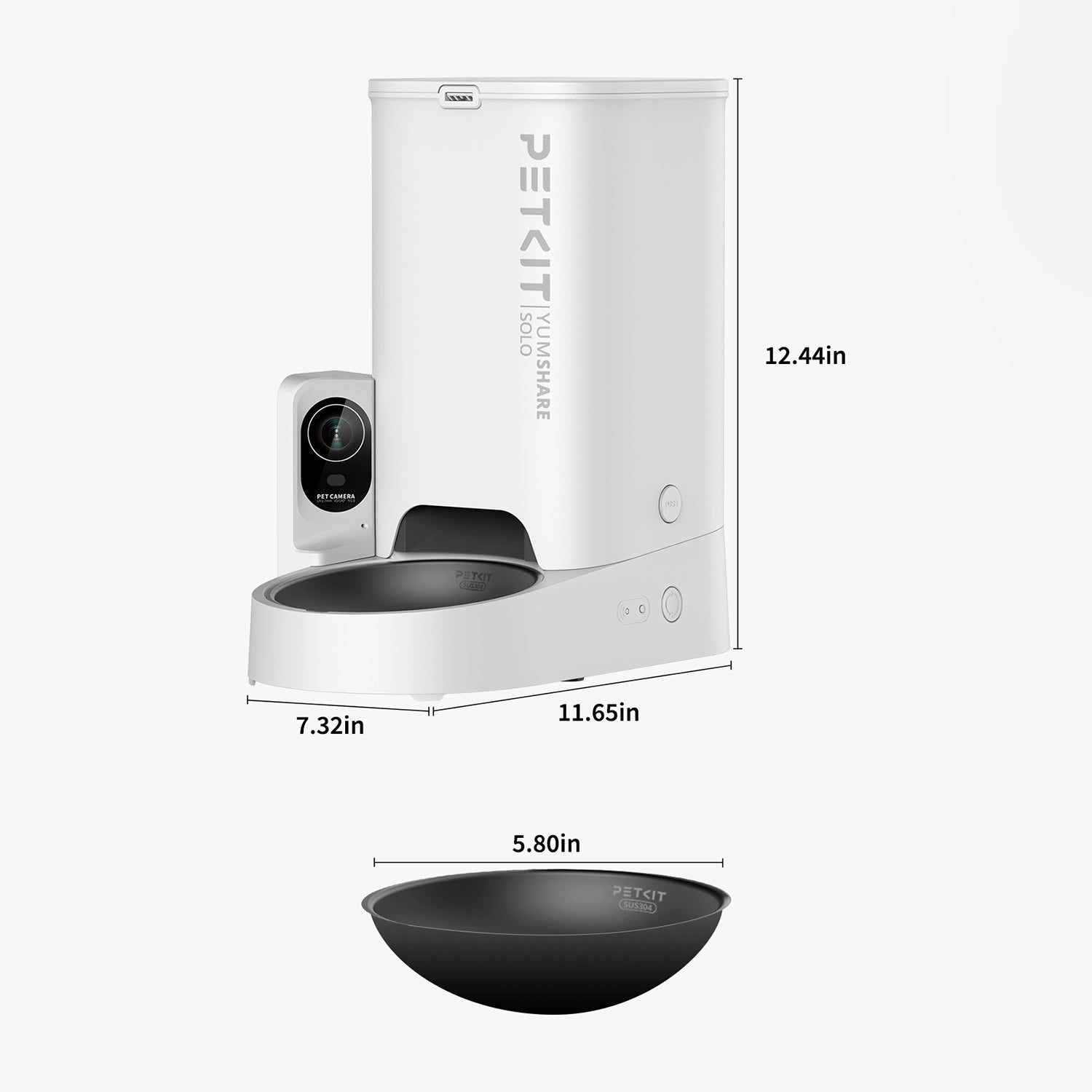 YumShare Solo Futterautomat mit Kamera