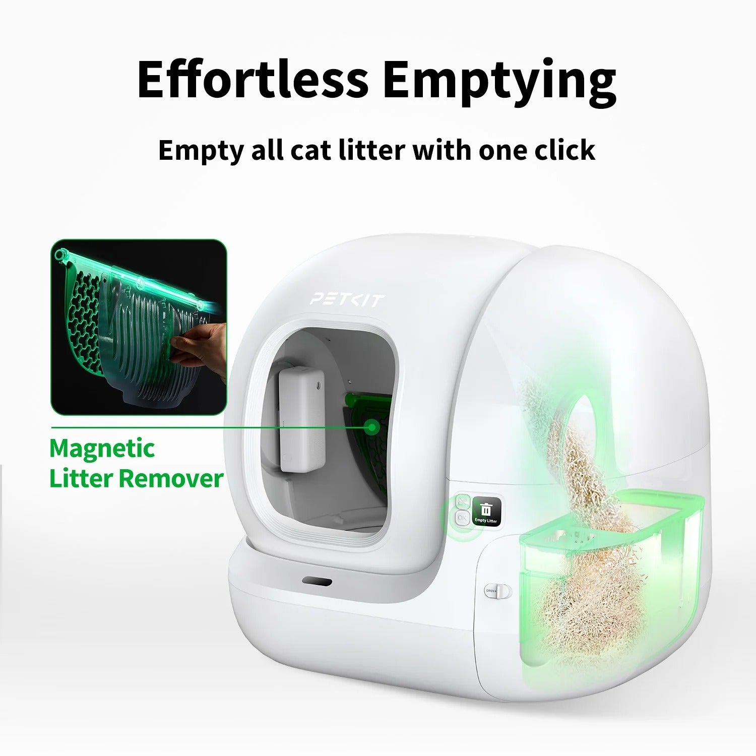 Magnetic Cat Litter Remover Set