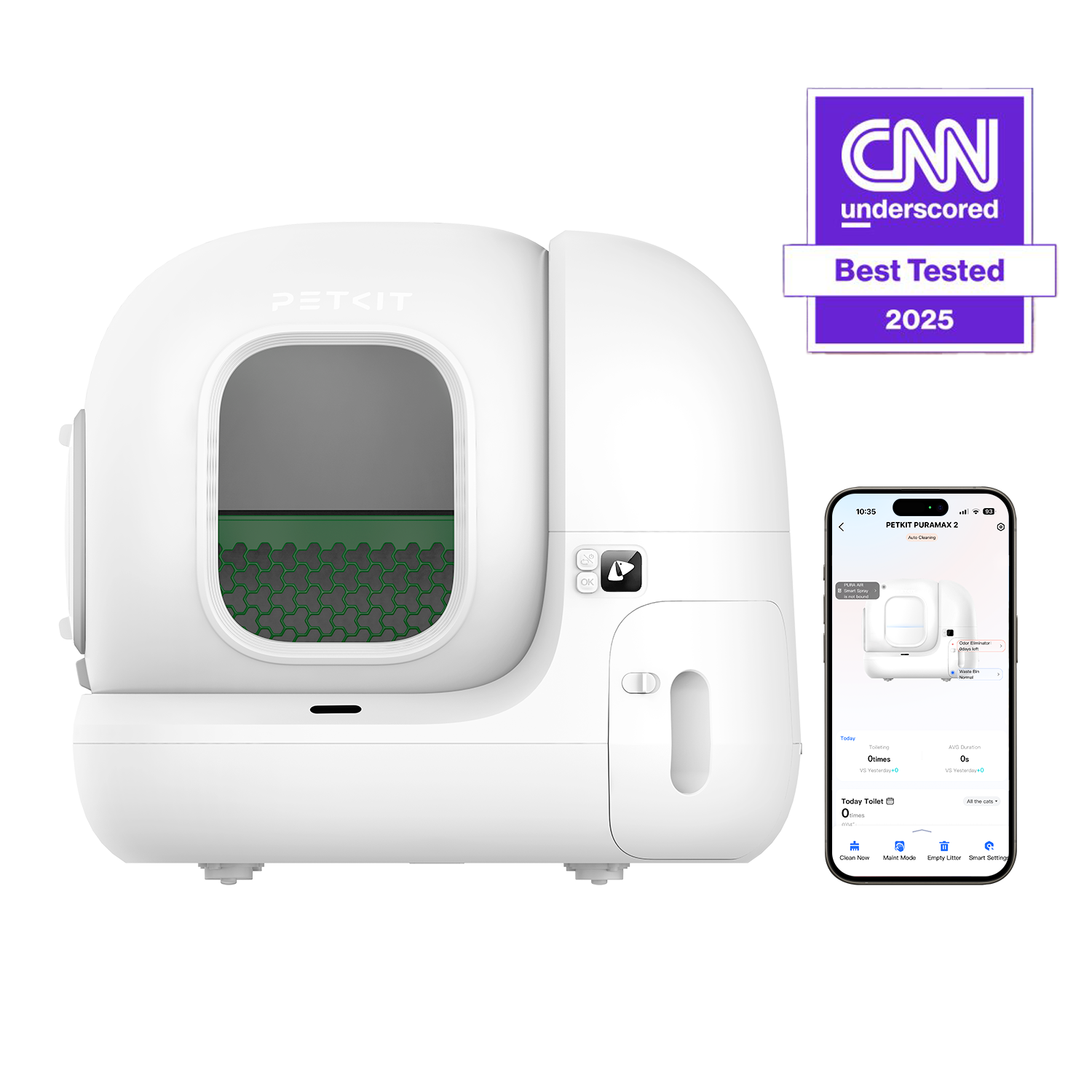 PuraMax 2 Automatic Cat Litter Box – Premium Smart Care