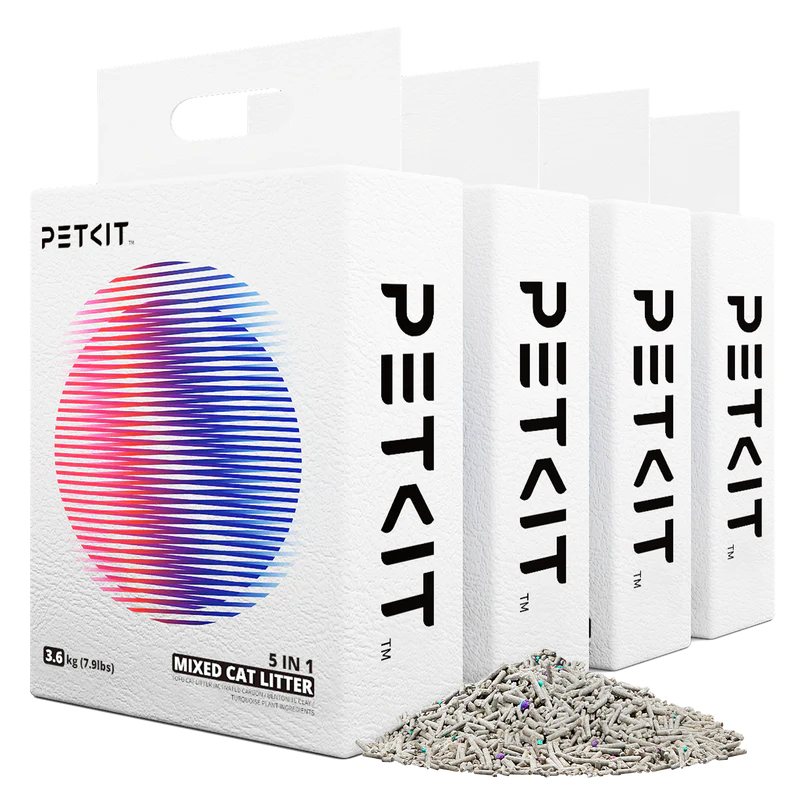 Flushable Clumping Cat Litters  (5 in 1) | 4 Bags