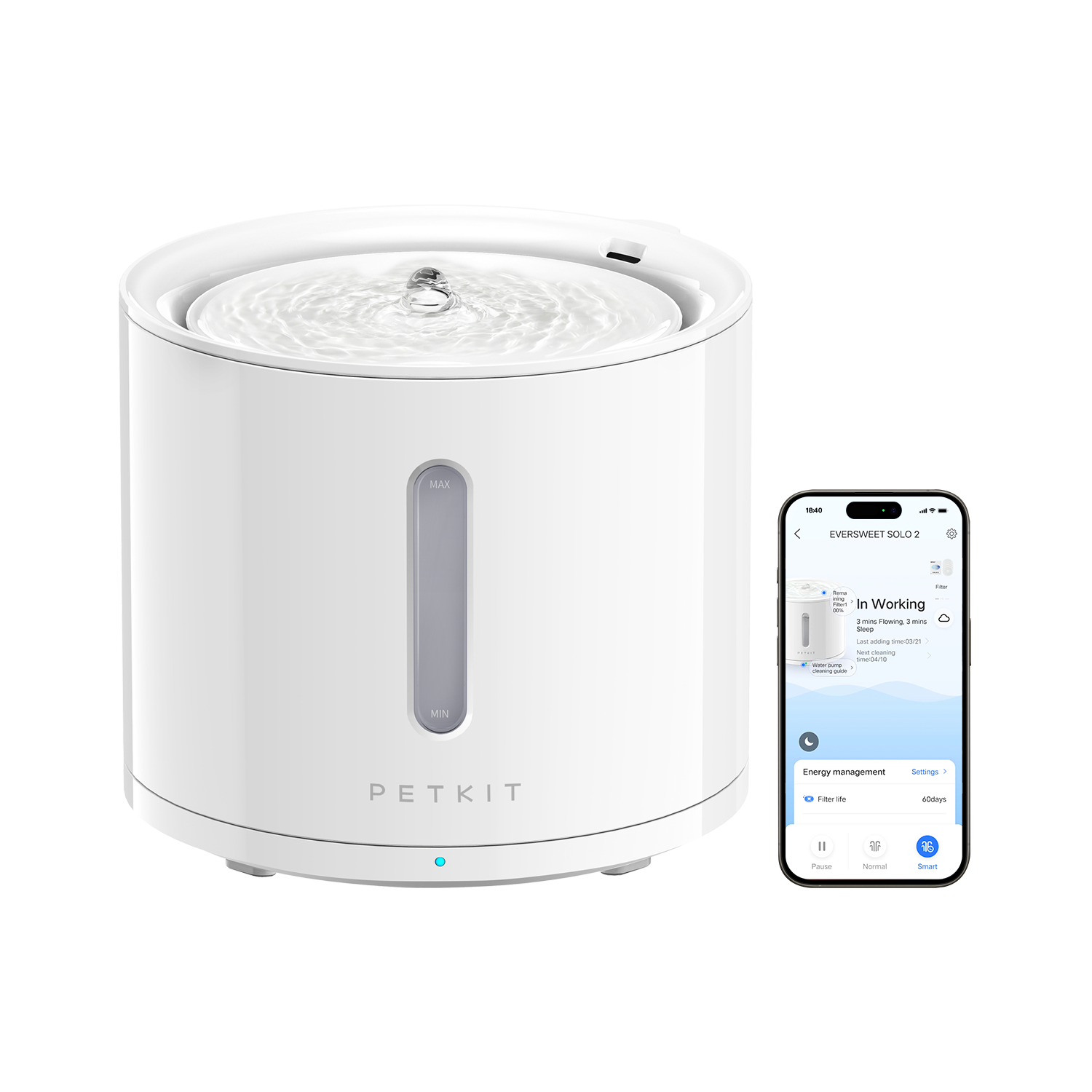 EverSweet Solo 2 Pet Water Fountain