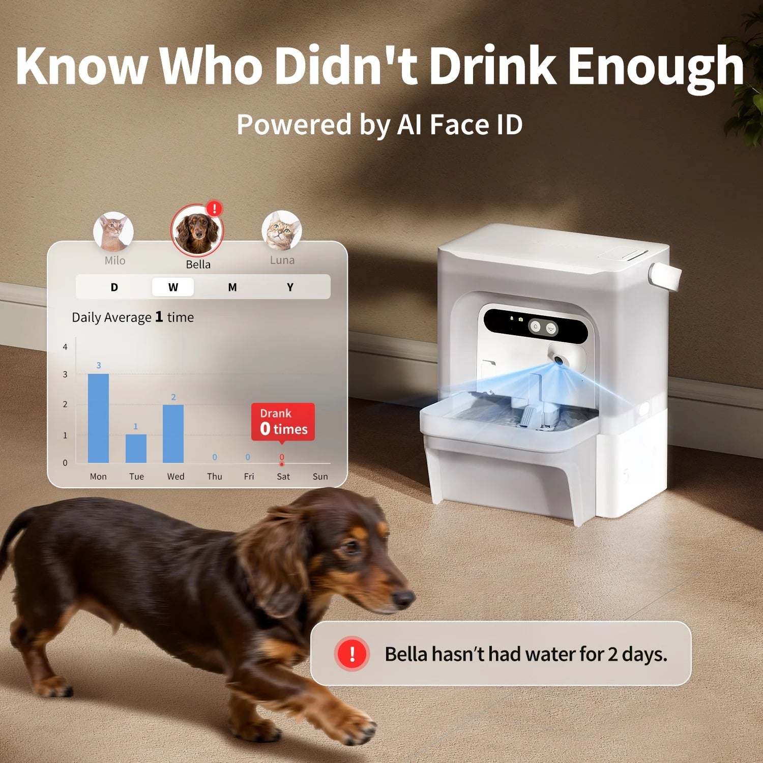 Pre-sale：EverSweet Ultra with Camera Pet Water Fountain