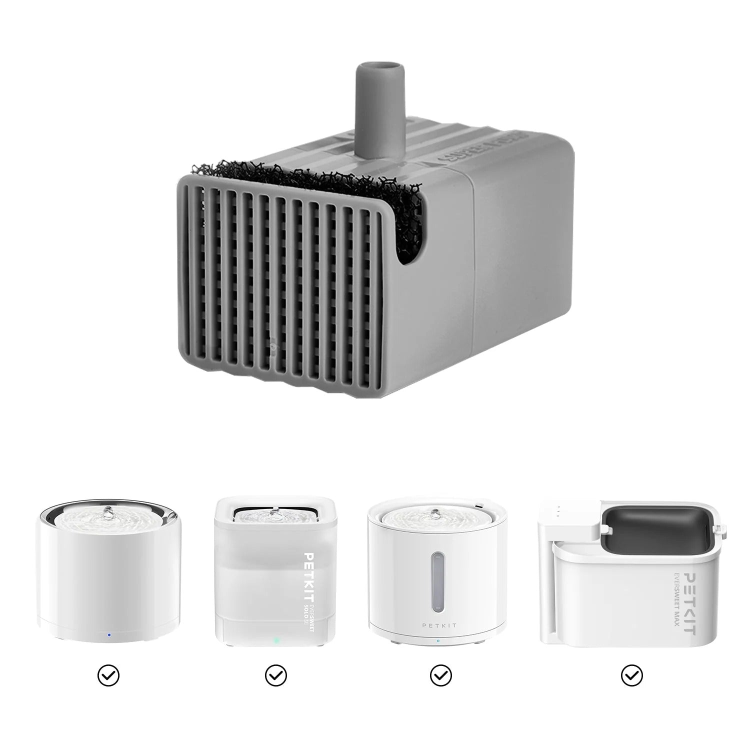 Wireless Pump Replacement & Filter Unit RECT 3.0 | 5 pcs